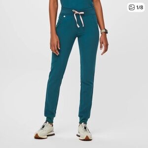 Figs Zamora Jogger Pants Caribbean Blue